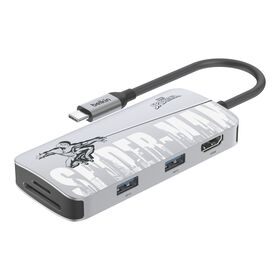 USB-C 5 合 1 多端口适配器集线器（漫威系列）, , hi-res