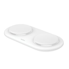 Dual Magnetic Charging Pad, White, hi-res