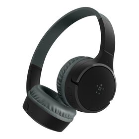 Wireless On-Ear Headphones for Kids, Black, hi-res