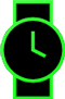 smartwatch charging icon